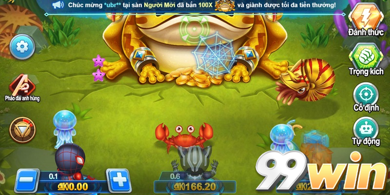 Kinh nghiệm săn Hải Vương tại Bắn Cá 99win