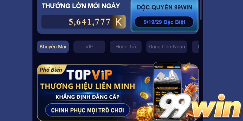 Đặc quyền dành cho hội viên VIP