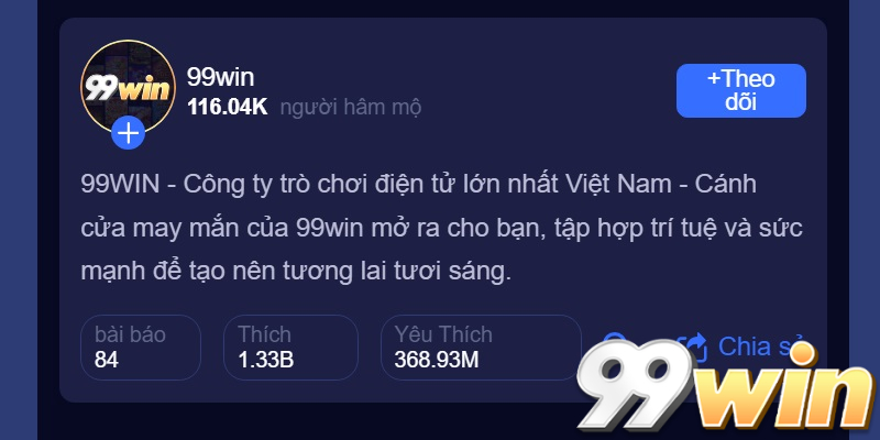 Giới thiệu 99win