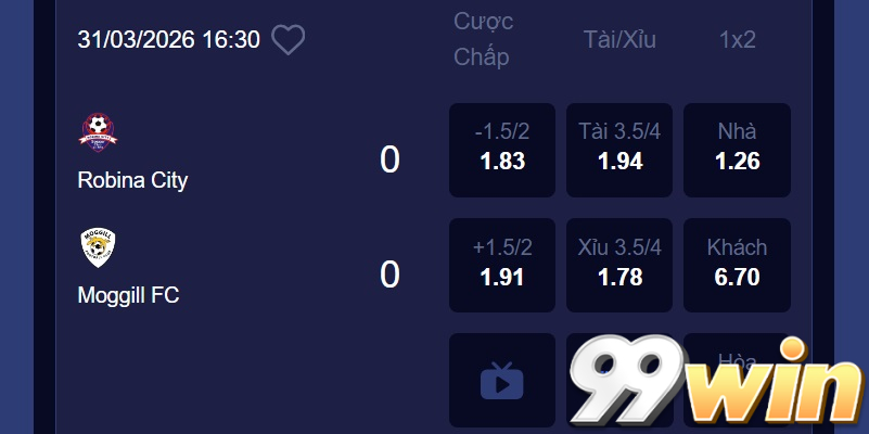 Tài Xỉu 2.75 trái