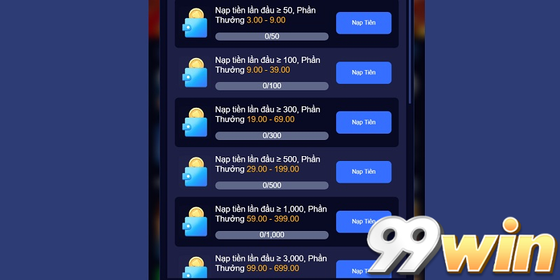 Kiểm tra tài khoản, nạp tiền và tham gia các sảnh game